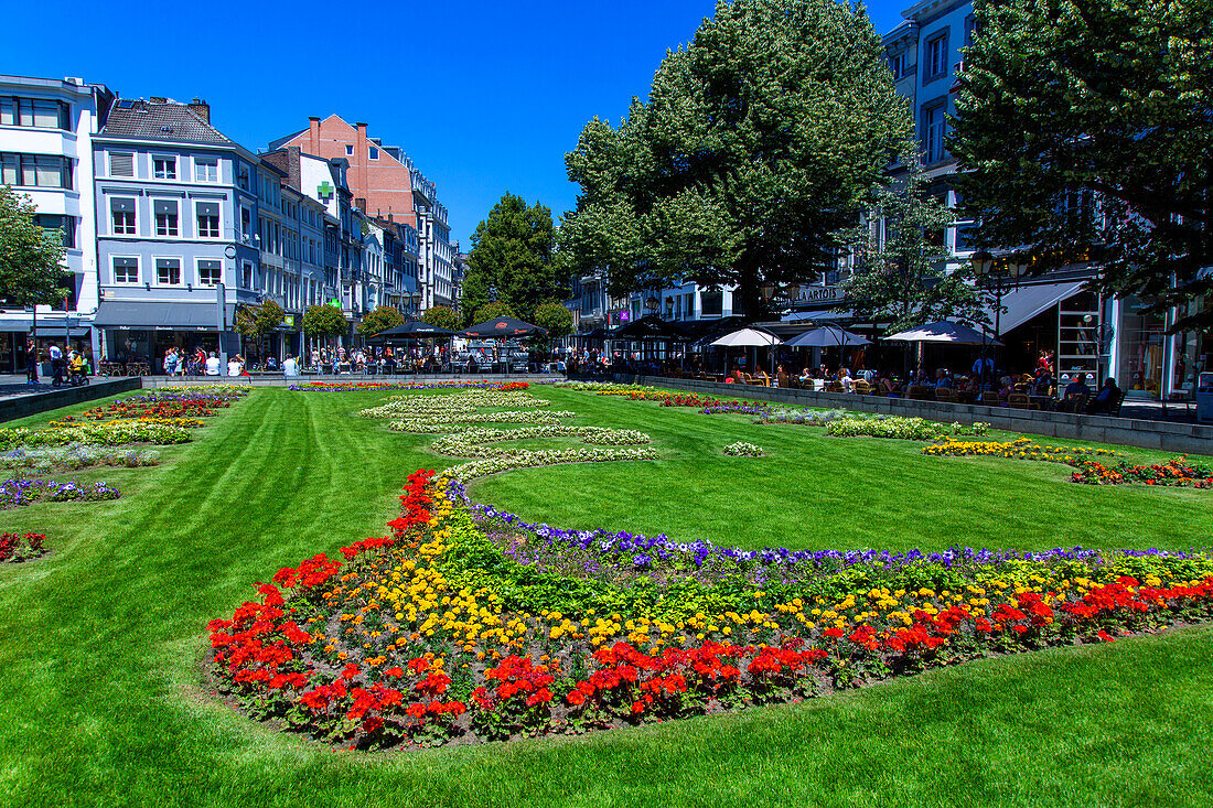 Europa,Belgien,Lüttich. Domplatz