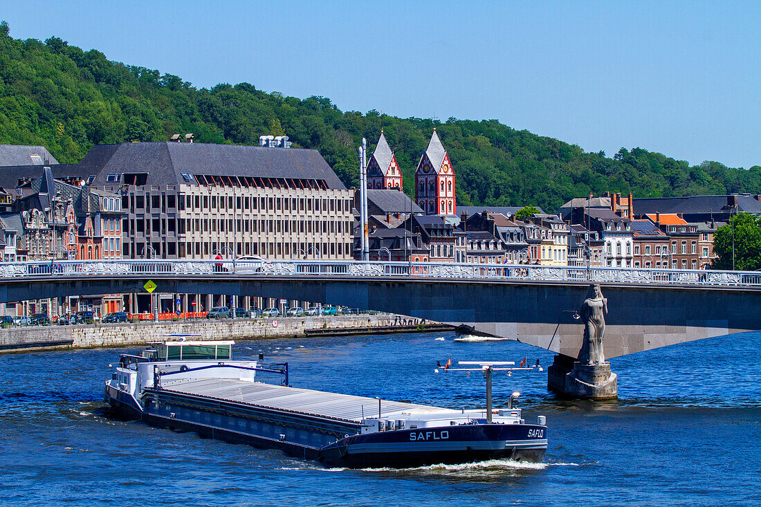 Europe,Belgium,Liege. Meuse River