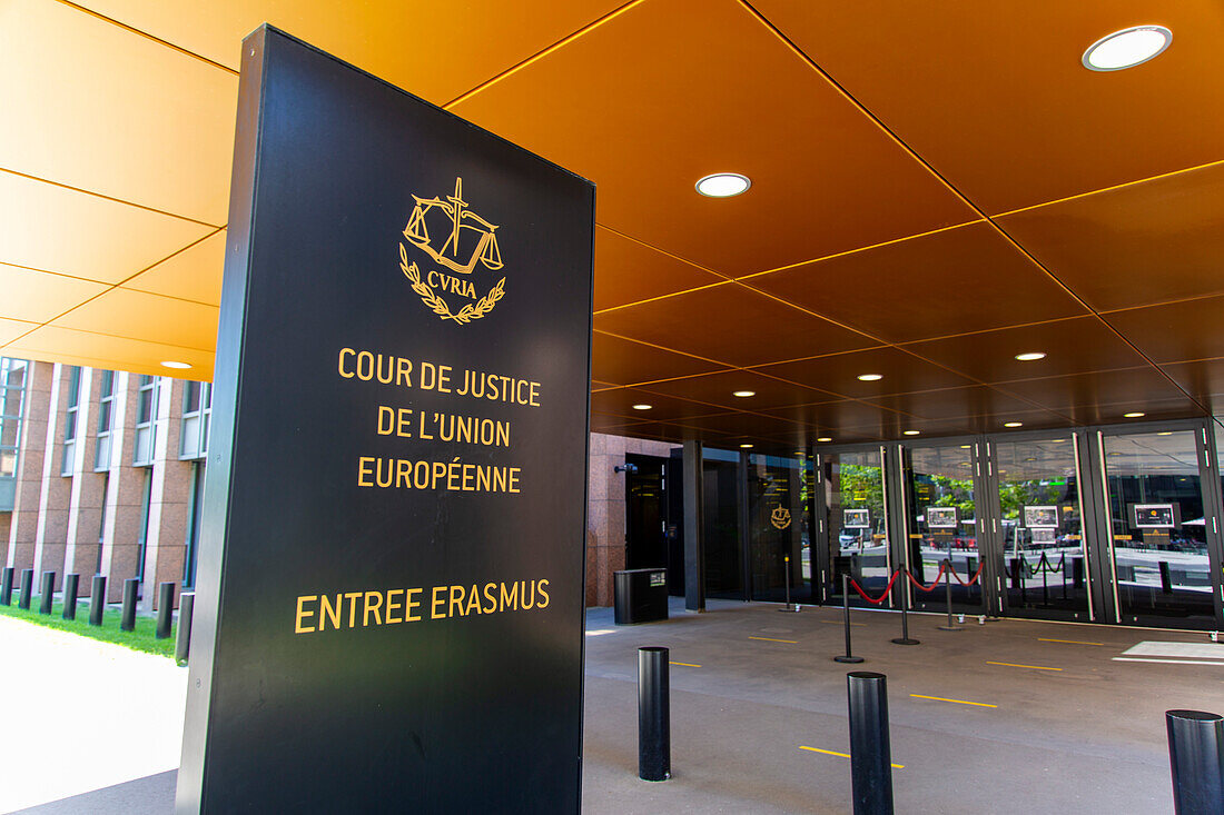 Europe,Luxembourg,Luxembourg City. Kirchberg. Court of Justice of the European Union