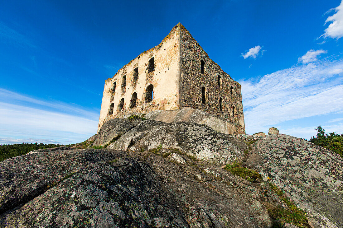 Europe,Scandinavia,Sweden. Graenna. Brahehus ruins