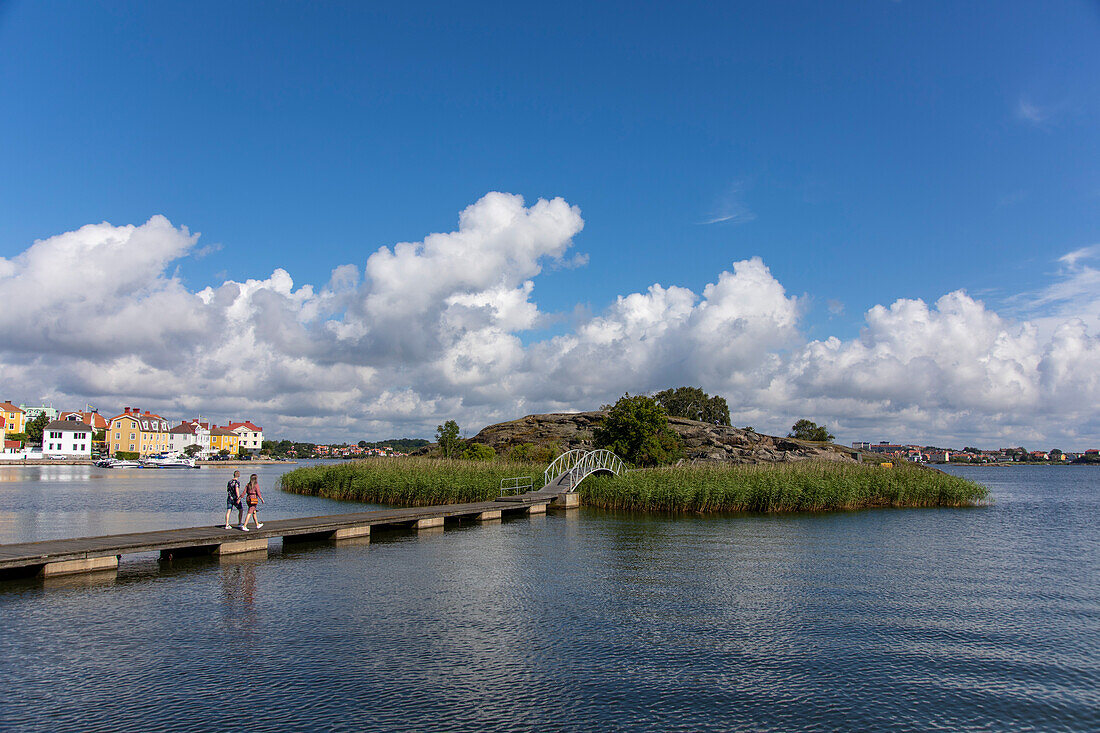 Europe,Scandinavia,Sweden. Karlskrona. Stakholmen rock