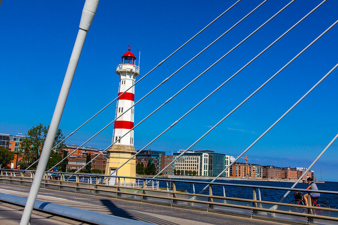 Europe,Scandinavia,Sweden. Skania. Malmoe. Inre Hamnen harbour