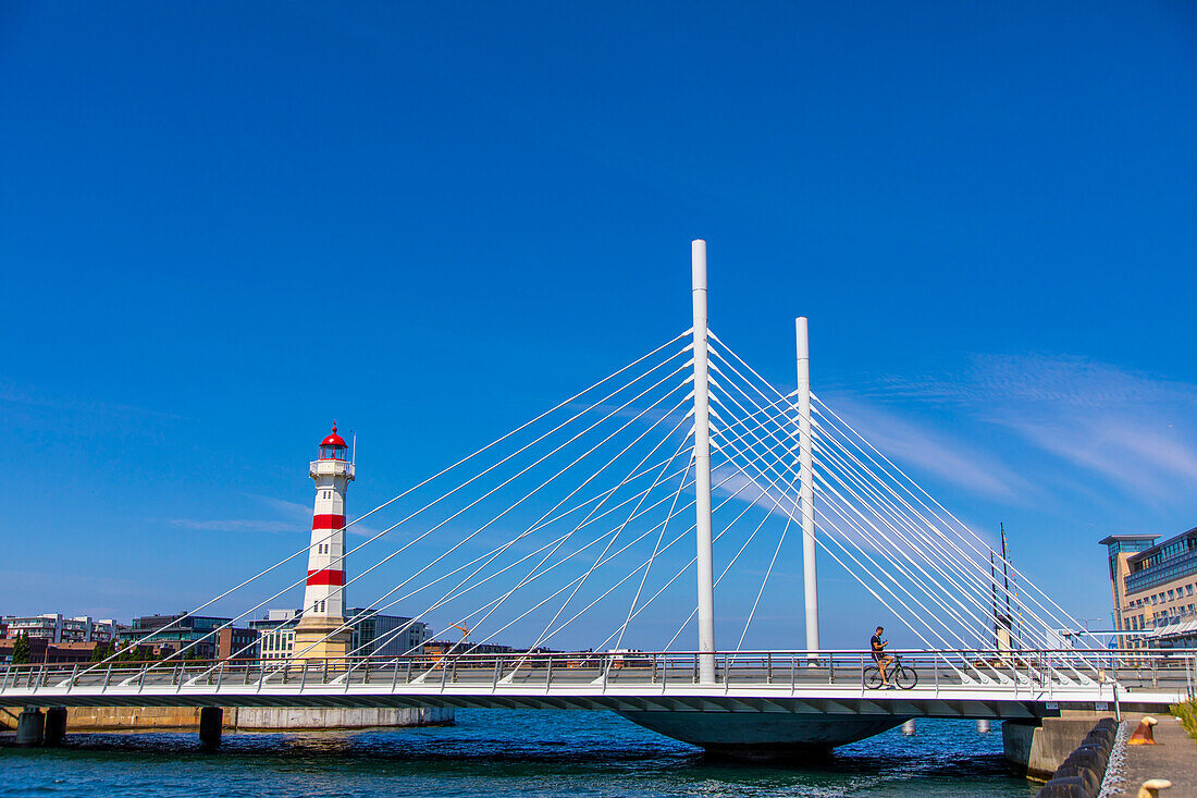 Europe,Scandinavia,Sweden. Skania. Malmoe. Inre Hamnen harbour