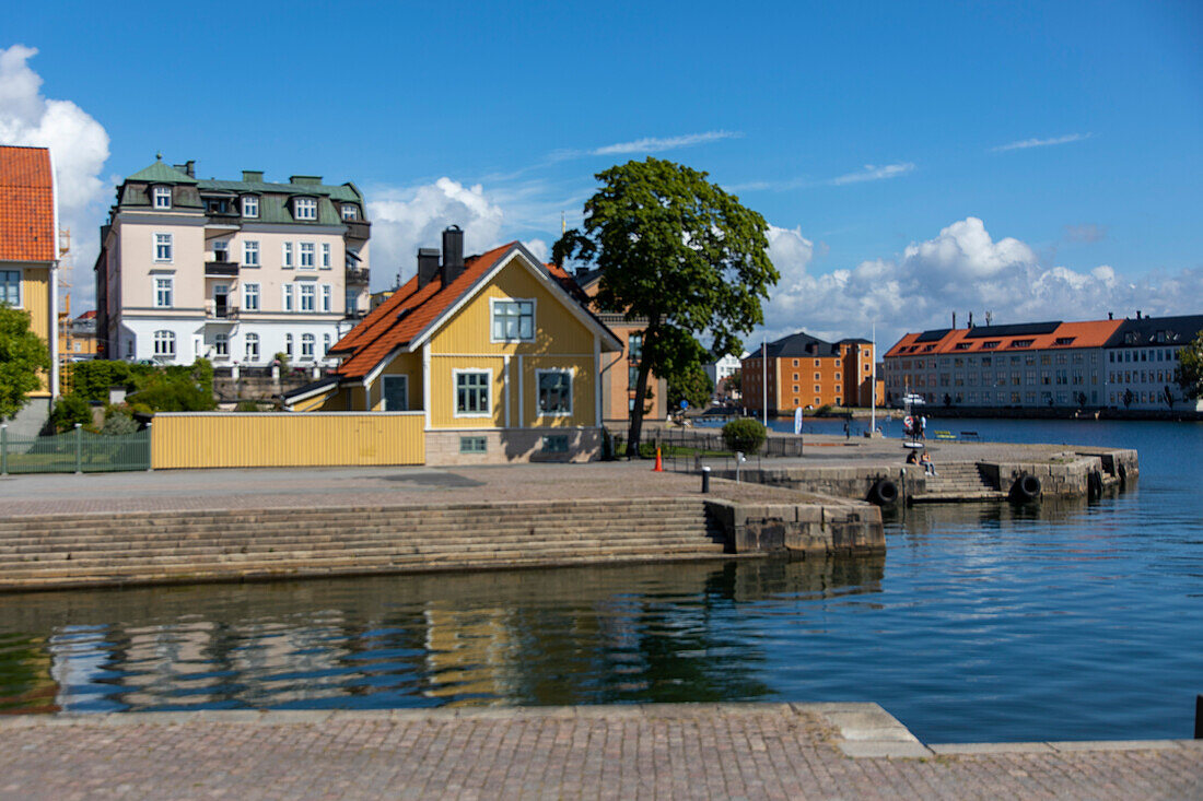 Europe,Scandinavia,Sweden. Karlskrona. Kungsbron