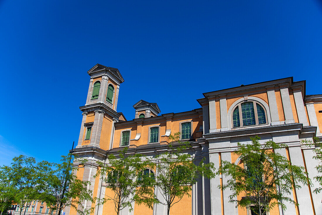 Europa,Skandinavien,Schweden. Karlskrona. Fredrik karlskrona kirche. Fredrikskyrkan