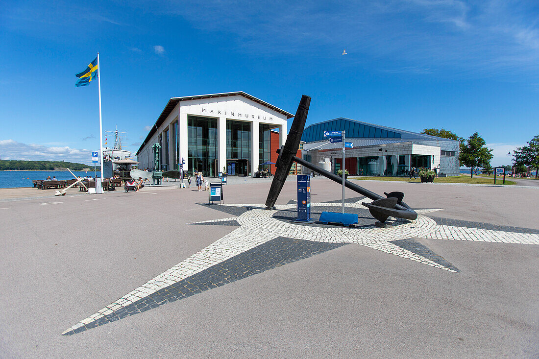 Europa,Skandinavien,Schweden. Karlskrona. Schifffahrtsmuseum. Insel Stumholmen