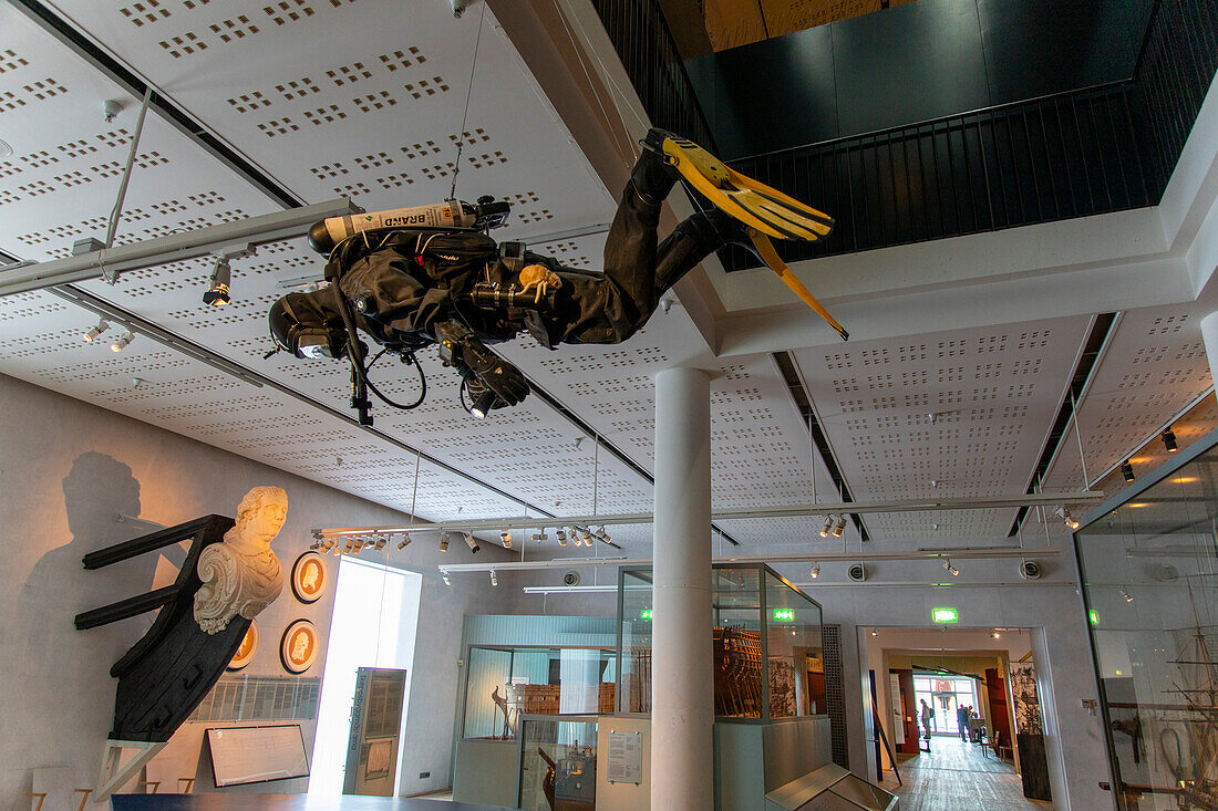 Europe,Scandinavia,Sweden. Karlskrona. Naval museum