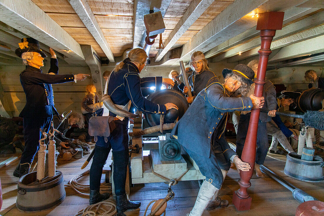 Europe,Scandinavia,Sweden. Karlskrona. Naval museum