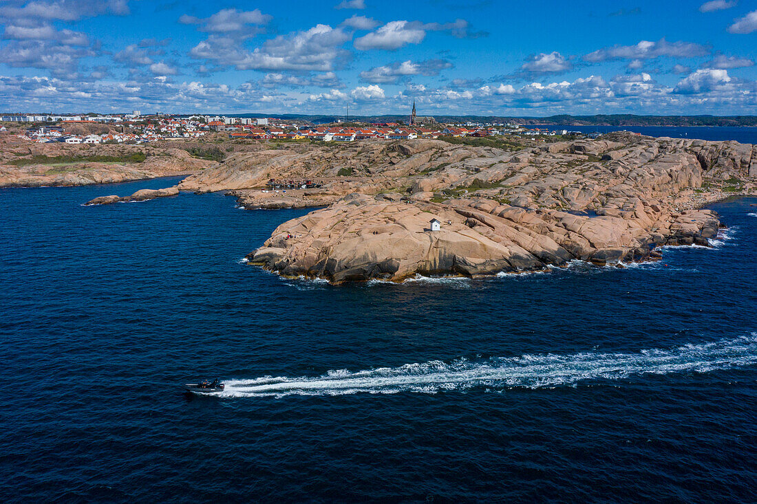 Europa,Skandinavien,Schweden. Lysekil. Stangehuvud. der alte Leuchtturm