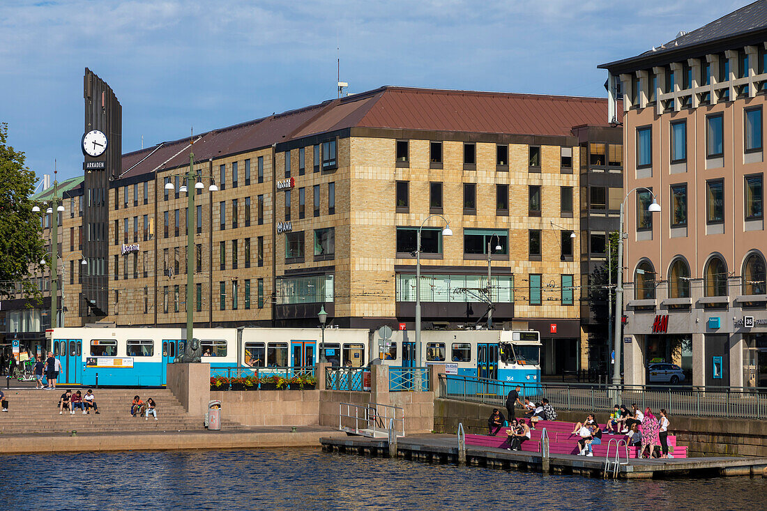 Europa,Skandinavien,Schweden. Göteborg. Straßenbahn