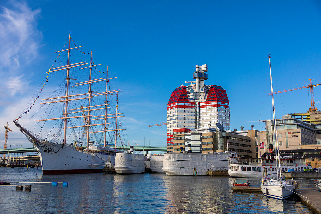 Europa,Skandinavien,Schweden. Göteborg. Goetheborgs-utkiken Gebäude