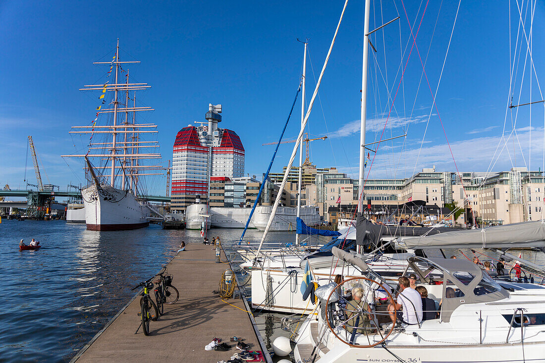 Europa,Skandinavien,Schweden. Göteborg. Goetheborgs-utkiken Gebäude