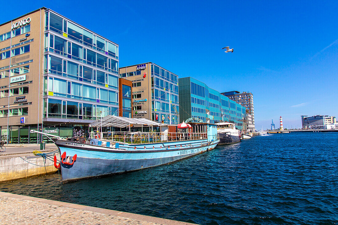 Europe,Scandinavia,Sweden. Skania. Malmoe. Inre Hamnen harbour