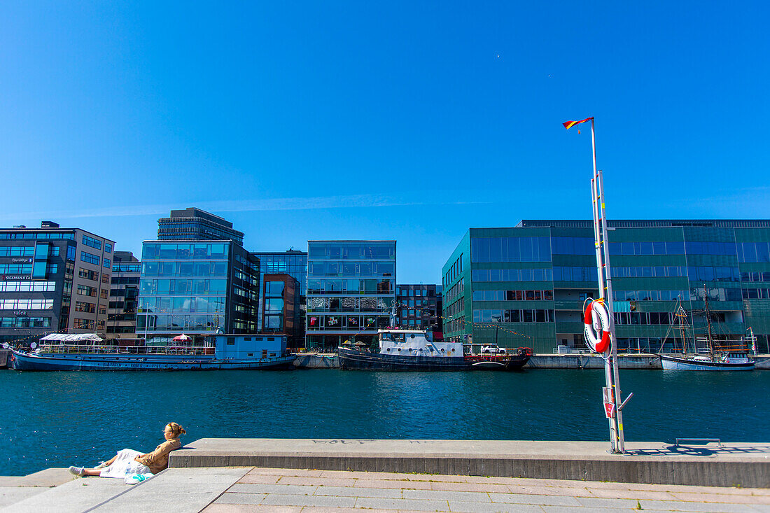 Europa,Skandinavien,Schweden. Schonen. Malmö. Inre Hamnen Hafen