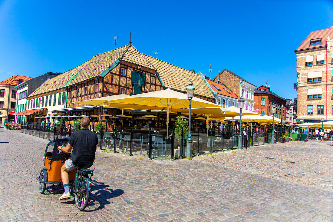 Europa,Skandinavien,Schweden. Skanien. Malmoe. Alte Stadt. Lilla torg Platz