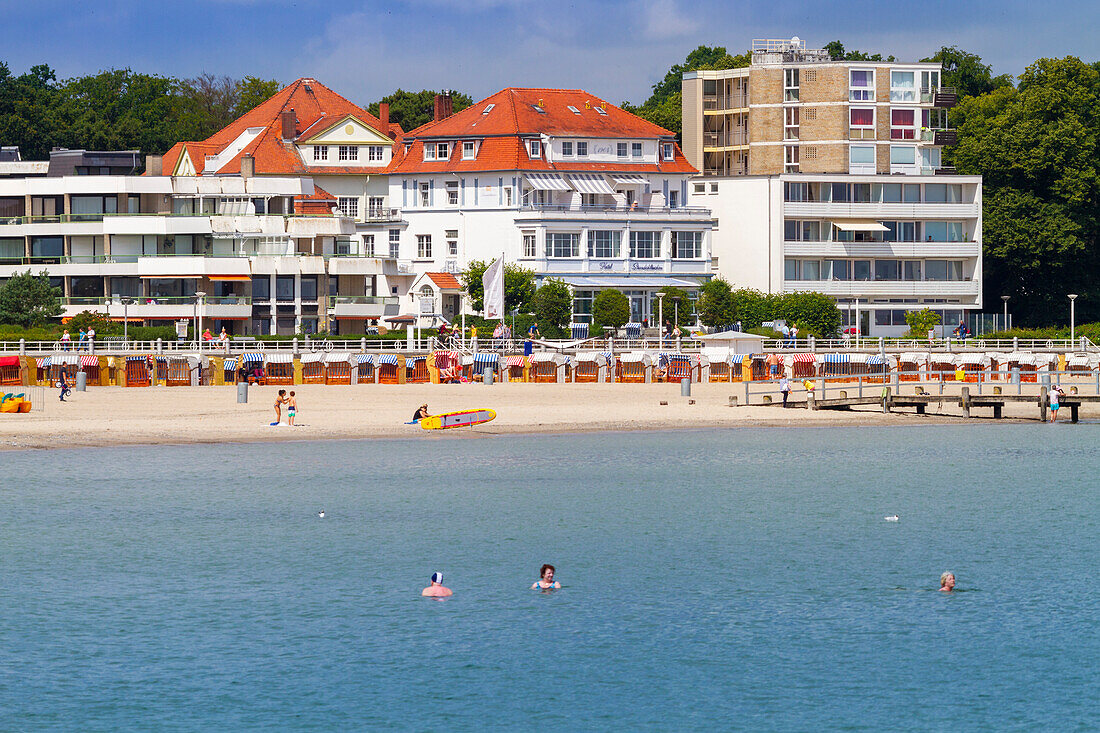 Europa,Deutschland. Schleswig-Holstein. Travemünde. Strandkorb