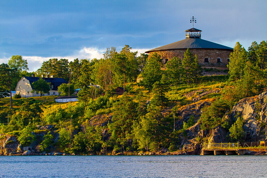 Europe,Scandinavia,Sweden,Stockholm Archipelago,Oxdjupet,Fredriksborg Fortress