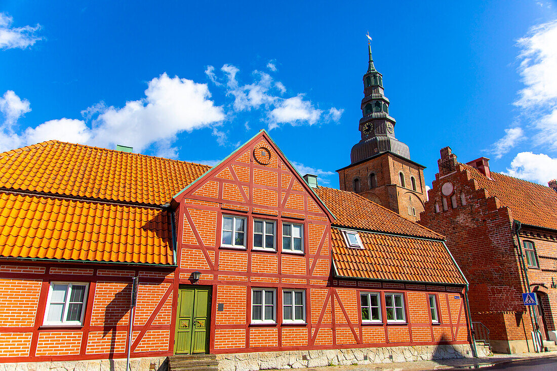 Europa,Skandinavien,Schweden,Schonen,Ystad. Sankta Maria kyrka Kirche