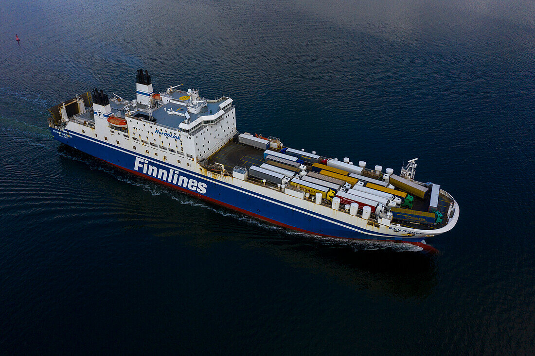 Europa,Deutschland. Schleswig-Holstein. Travemünde. Finnlines Fähre