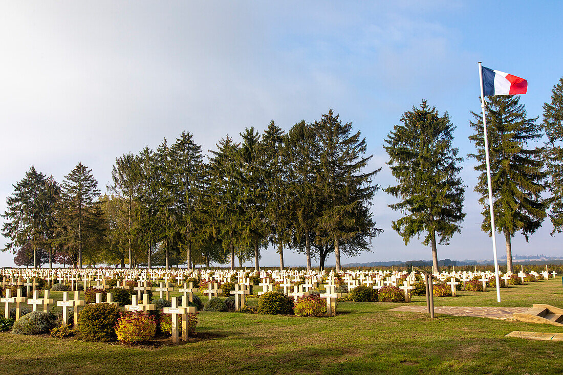 Frankreich,Hauts de France,Aisne,Chemin des Dames. Gedenkstätte