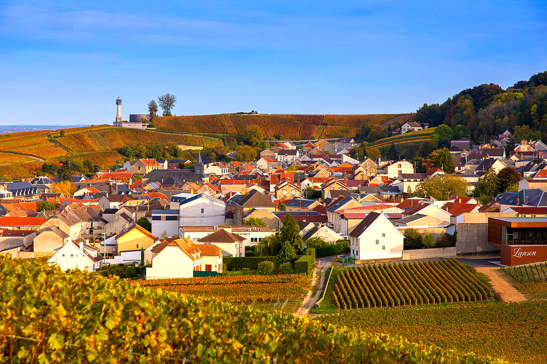 Frankreich,Grand-Est,Marne,Verzenay. Leuchtturm von Verzenay