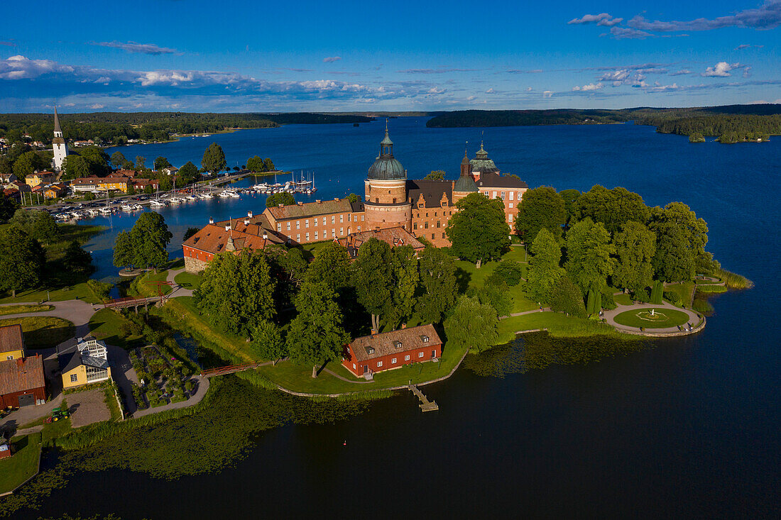 Europa,Skandinavien,Schweden. Schloss Gripsholm, in Mariefred am Ufer des Sees Maelaren