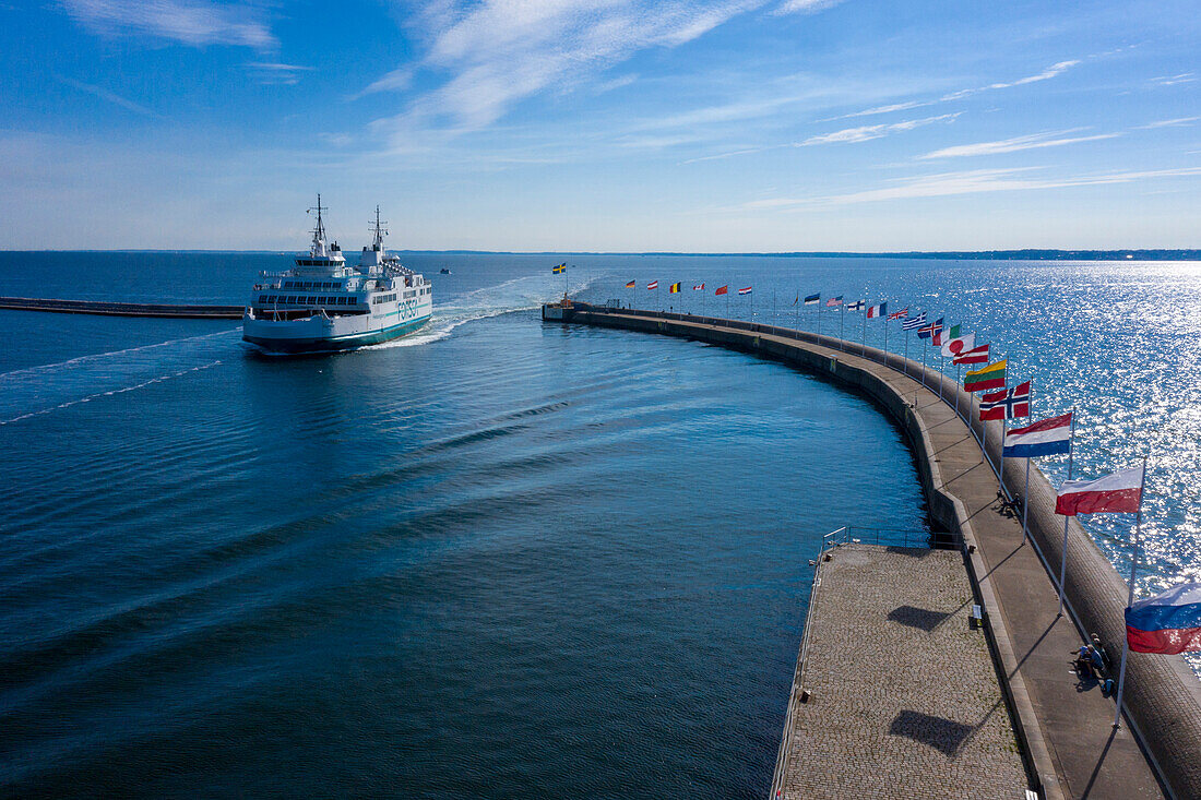 Europa,Skandinavien,Schweden. Schonen. Helsingborg. Hafen