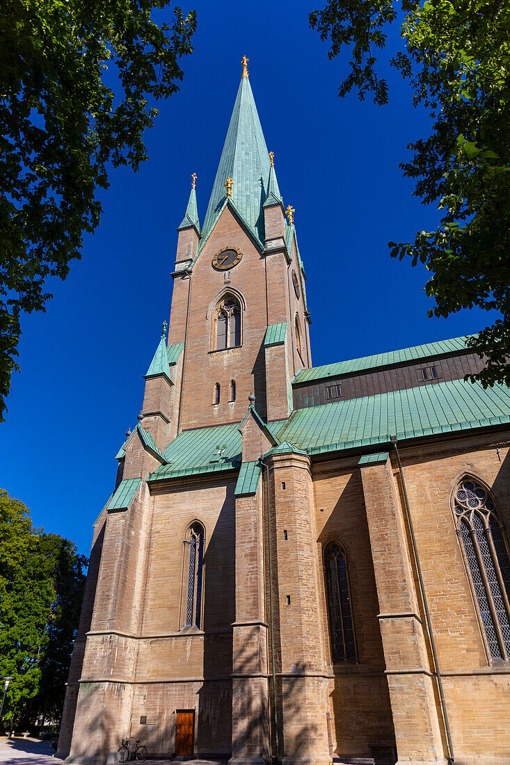 Europe,Sweden,Ostergotland County,Linkoeping. Linkoeping cathedral