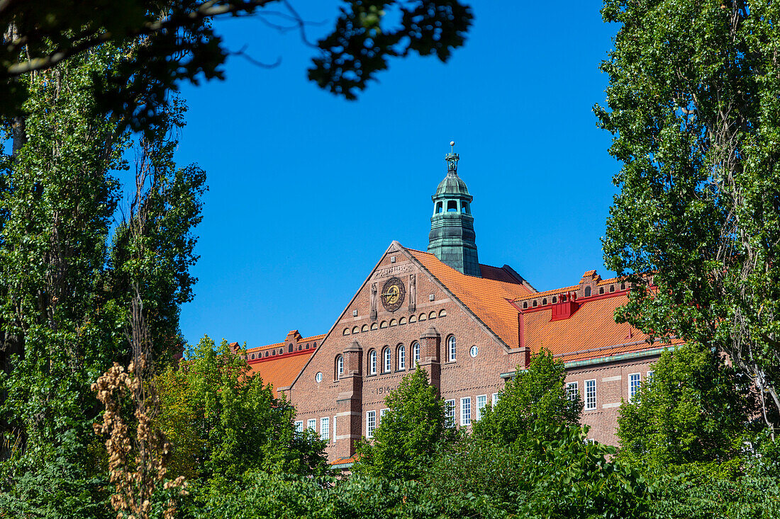 Europe,Sweden,Ostergotland County,Linkoeping. Katedralskolan. Cathedral school