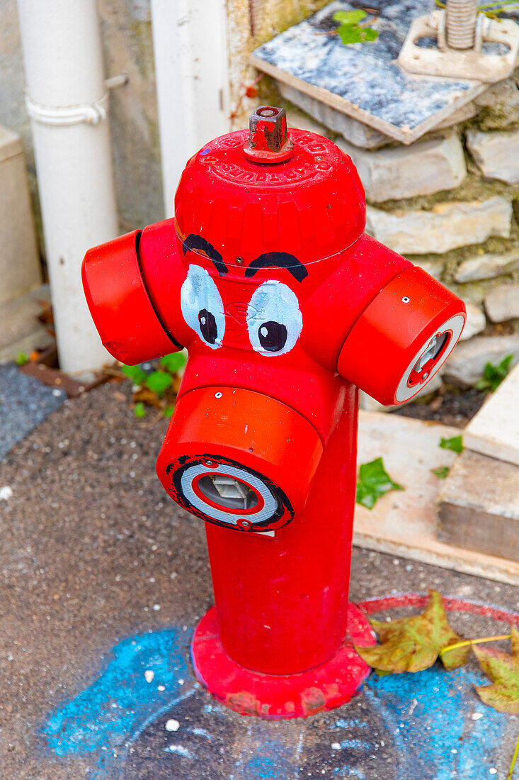 Transformed  fire hydrant