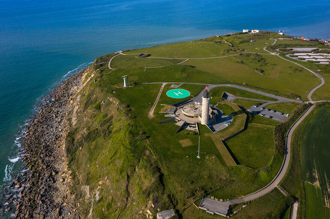 Europe,France,Hauts de France,Pas de Calais,Cote d'OpaleGriz-Nez Cape. CROSS Gris-Nez