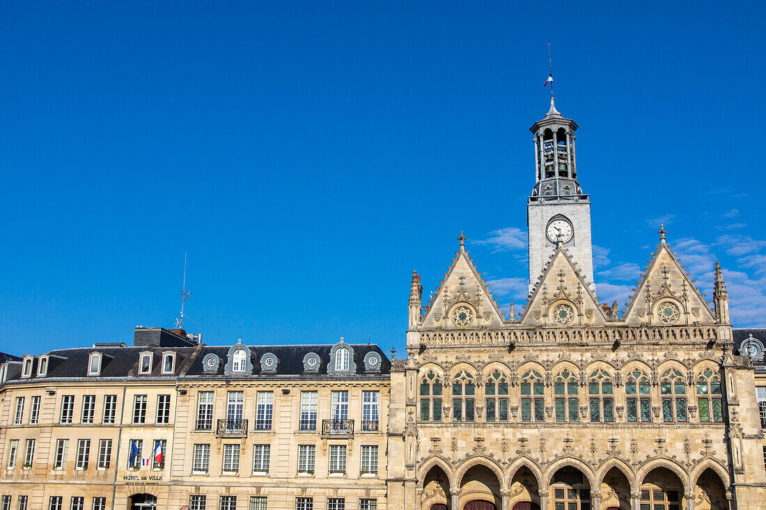 France,Hauts de France,Aisne,Saint-Quentin. City hall