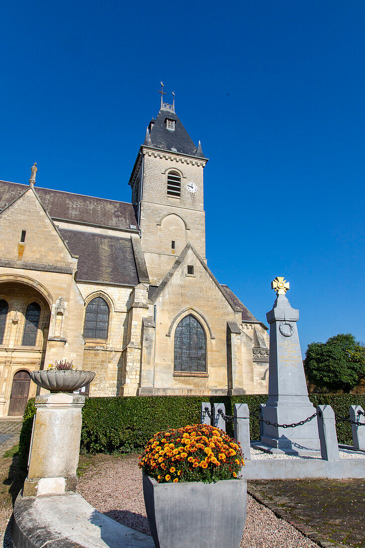 Frankreich,Hauts de France,Somme,Croix-Moligneaux