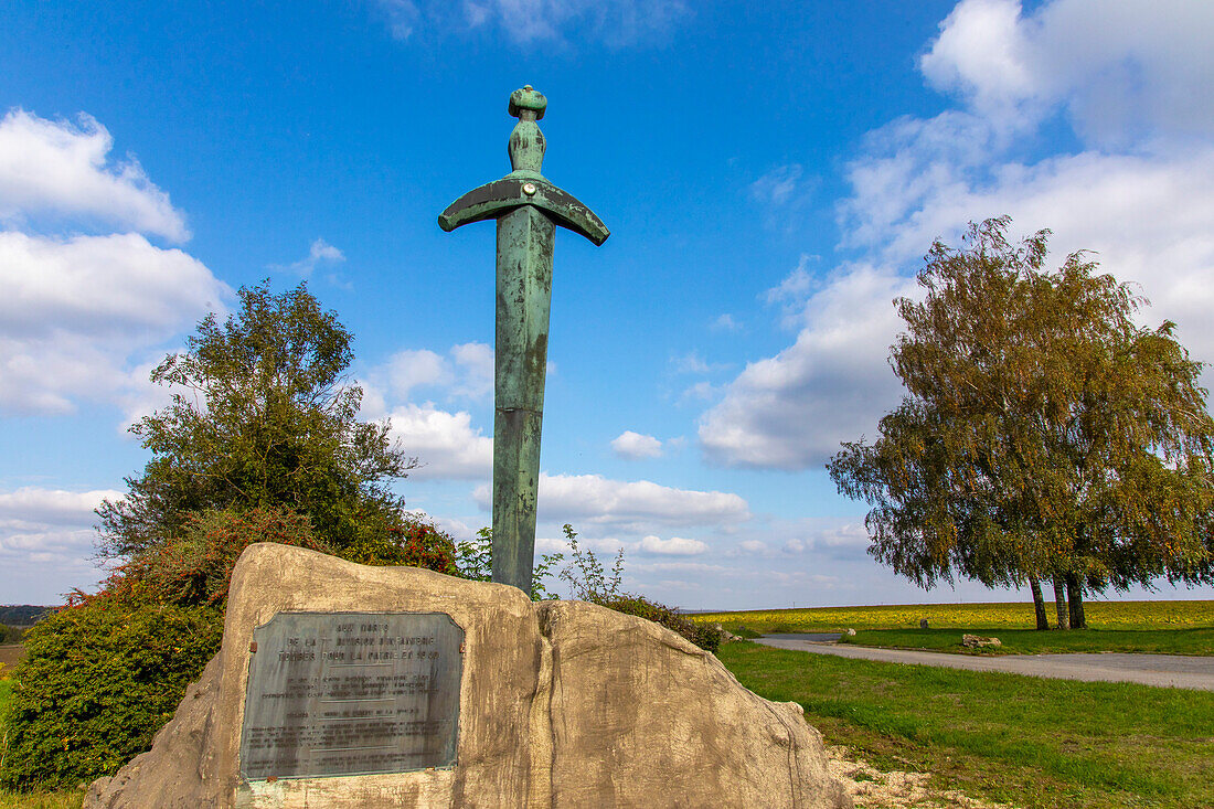 France,Hauts de France,Aisne,Leuilly-sous-Coucy,Memorial