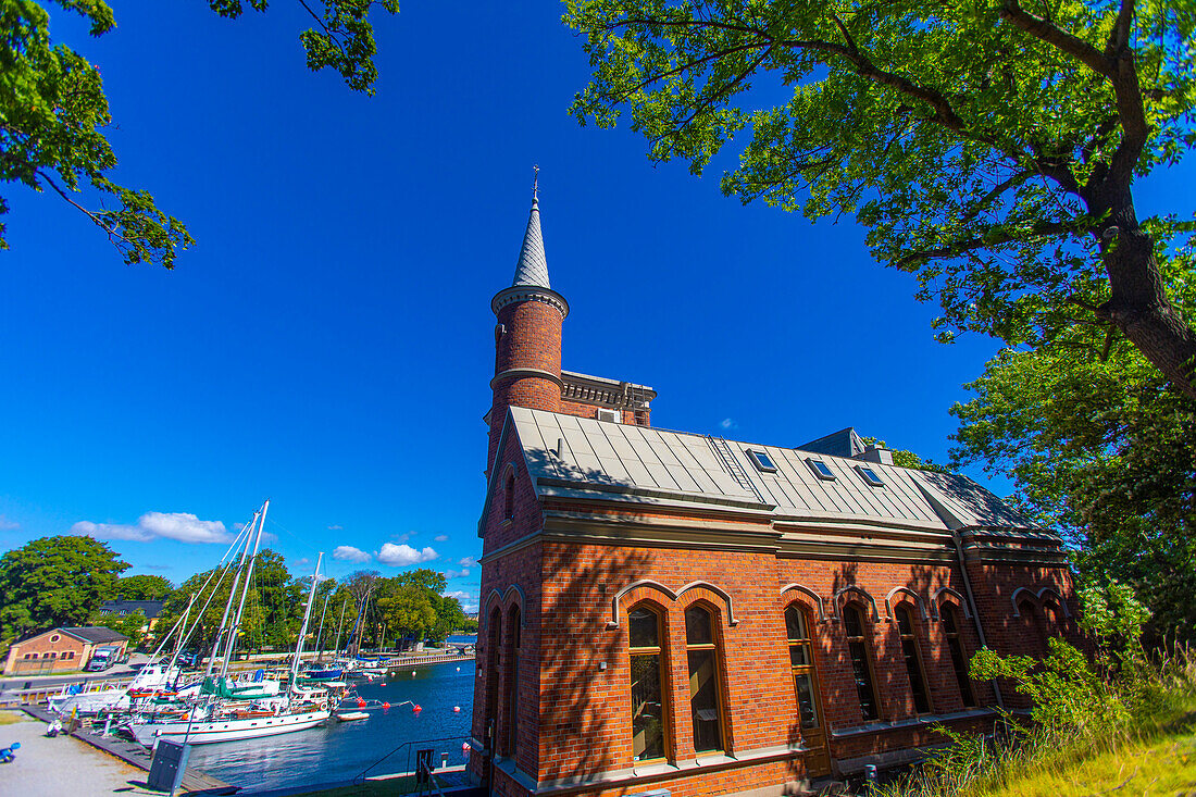 Europa,Skandinavien,Schweden. Stockholm. Kastellholmen Skridskopaviljongen