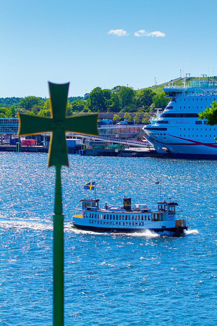 Europe,Scandinavia,Sweden. Stockholm. Ferry