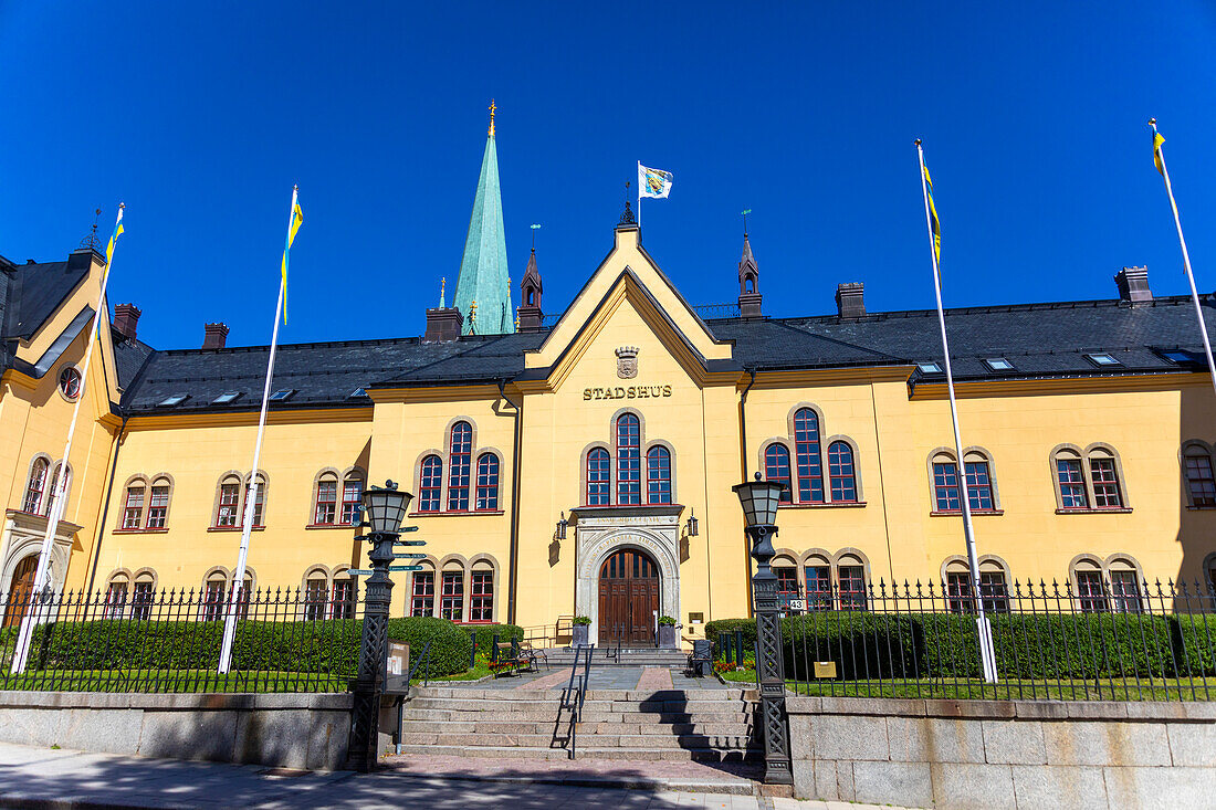 Europa,Schweden,Kreis Ostergotland,Linkoeping. Rathaus