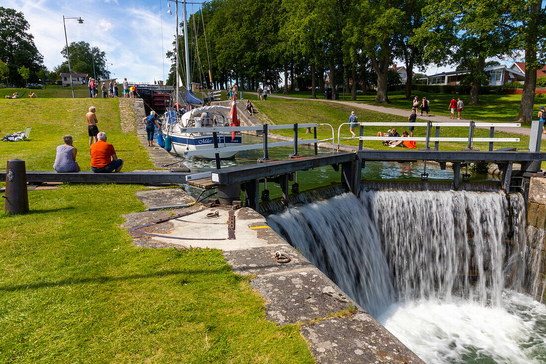 Schweden,Kreis Ostergotland,Region Linkoping,Kanal Goeta