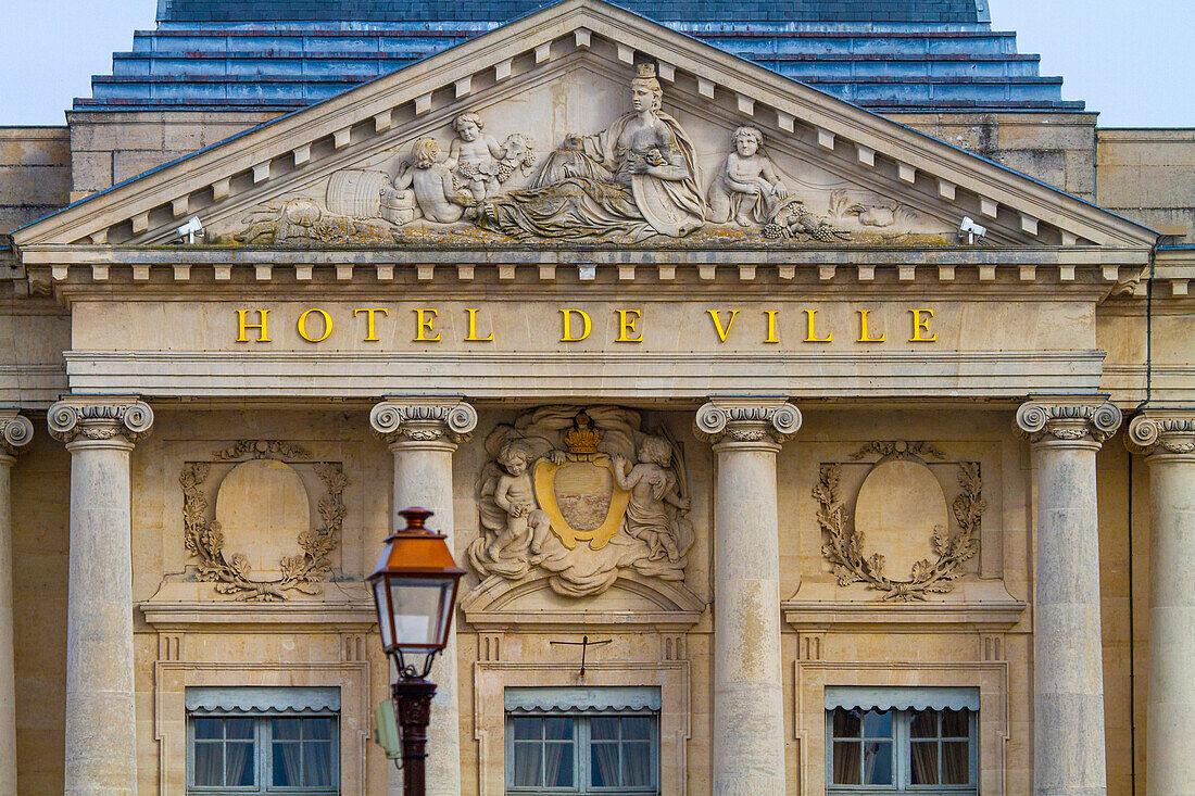 Frankreich,Grand Est,Marne,Châlons-en-Champagne. Rathaus der Stadt