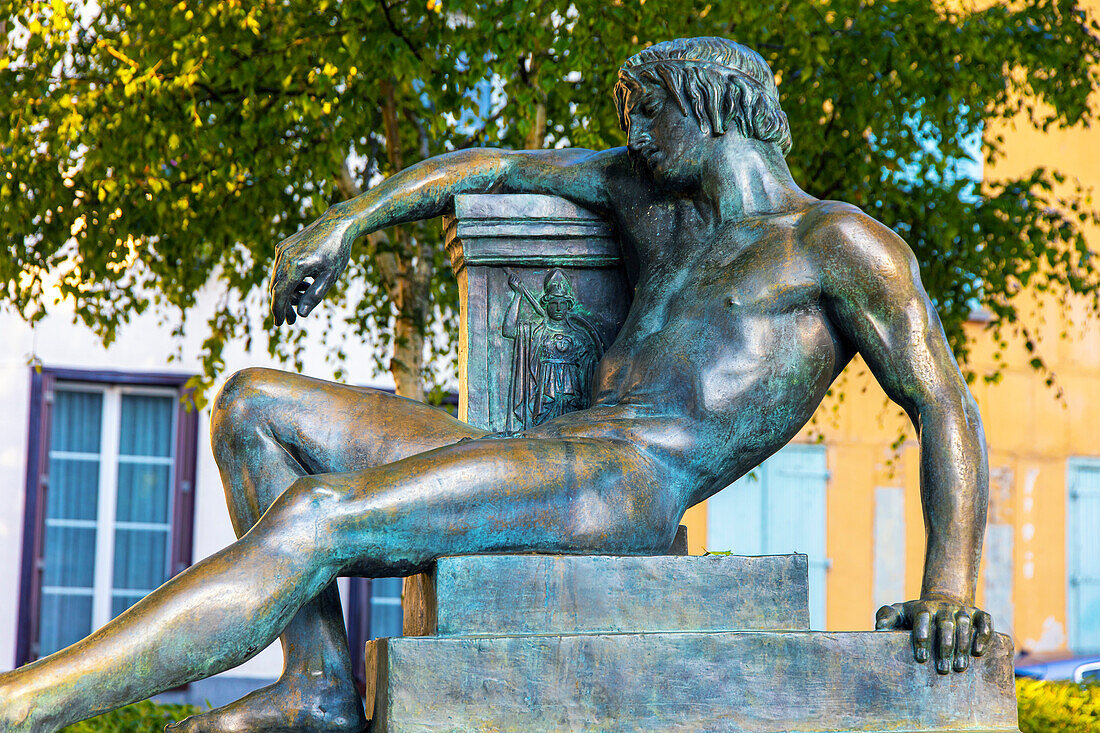 Frankreich,Grand Est,Aube,Troyes. Oreste auf dem Pallas-Altar des Bildhauers Pierre-Charles Simart