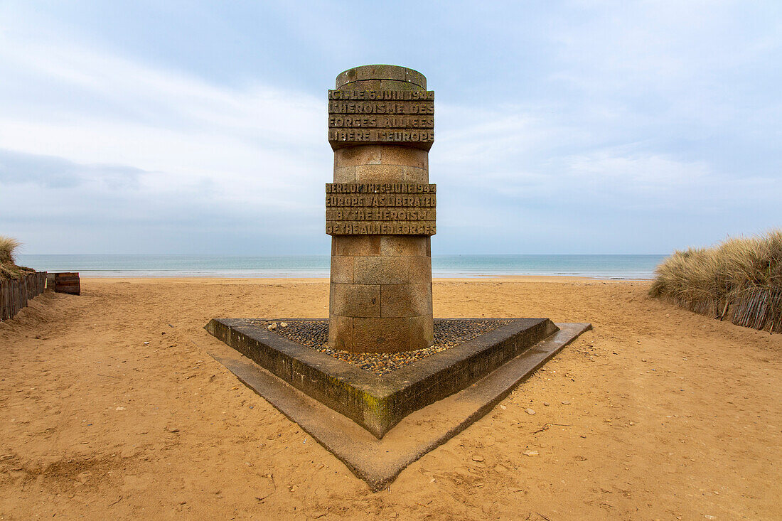 Frankreich,Normandie,Calvados,,Bessin,Graye-sur-Mer. Juno Strand