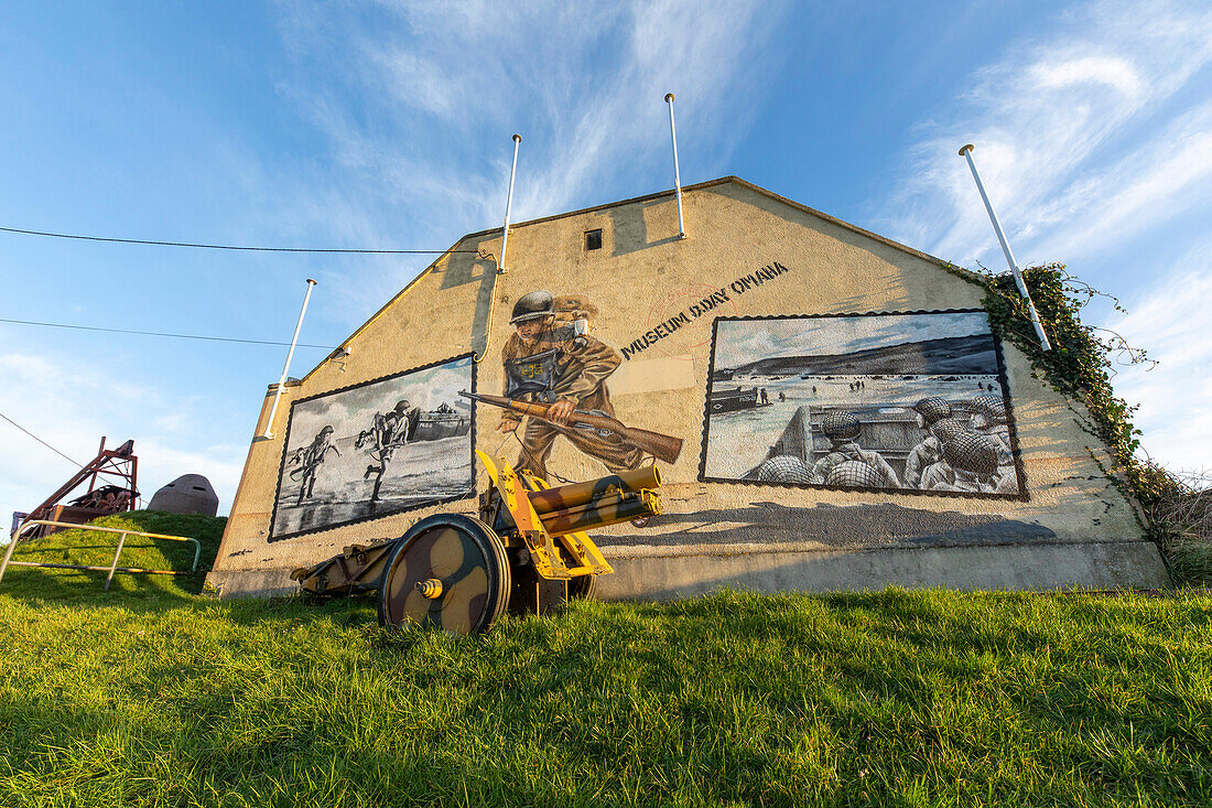 France,Calvados,Vierville-sur-Mer,Museum D-Day Omaha