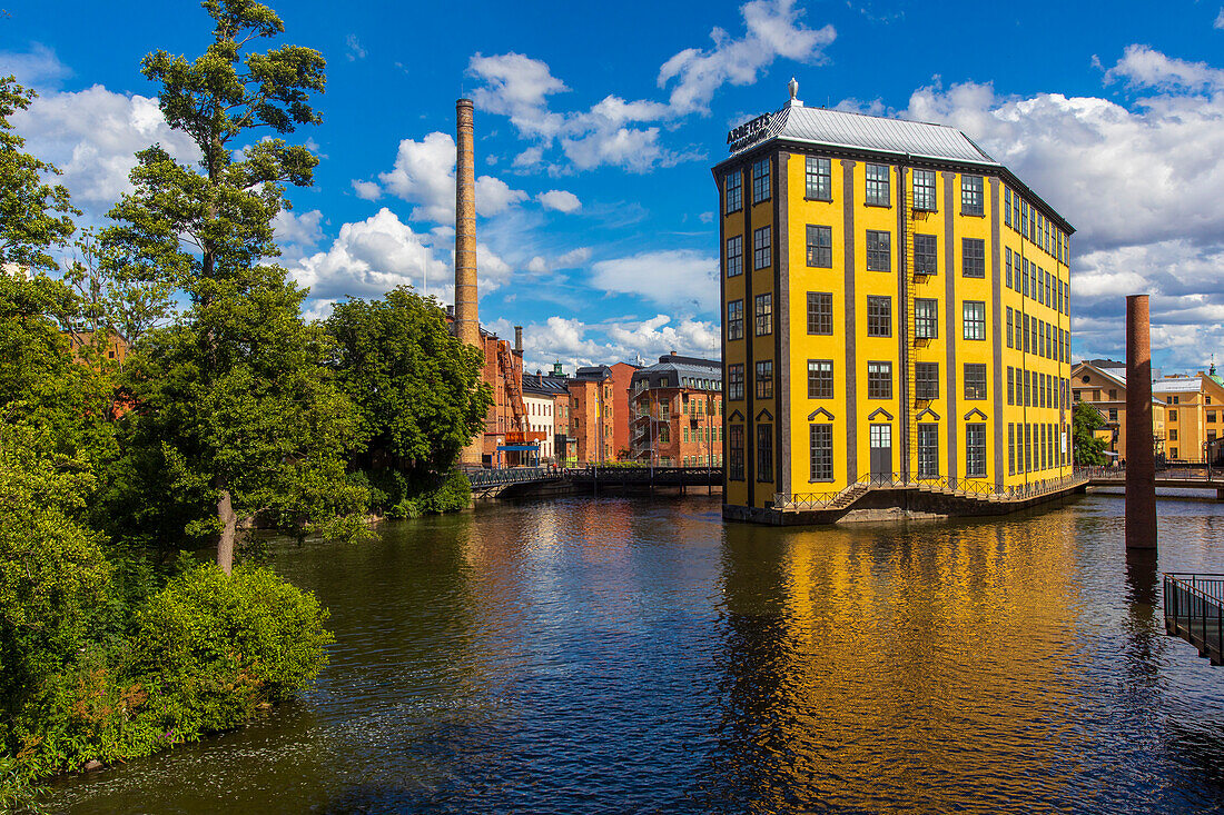 Europa,Skandinavien,Schweden.. Norrköping. Arbeitsmuseum im alten Mühlengebäude