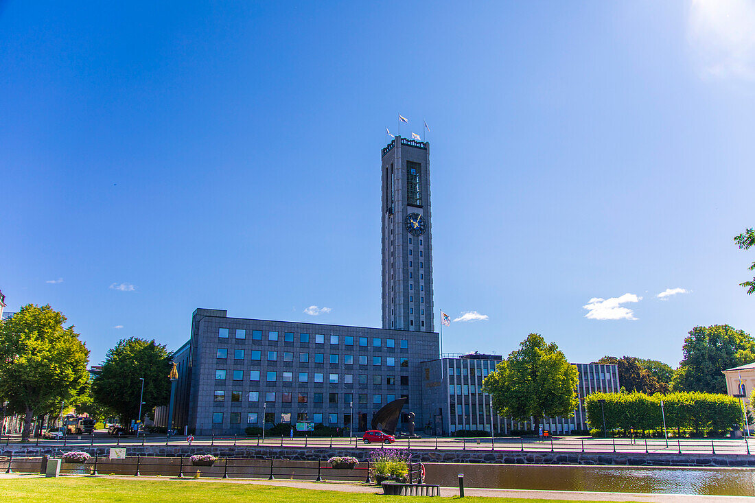 Europa,Skandinavien,Schweden.. Västermanland. Vaesteras. Das Rathaus