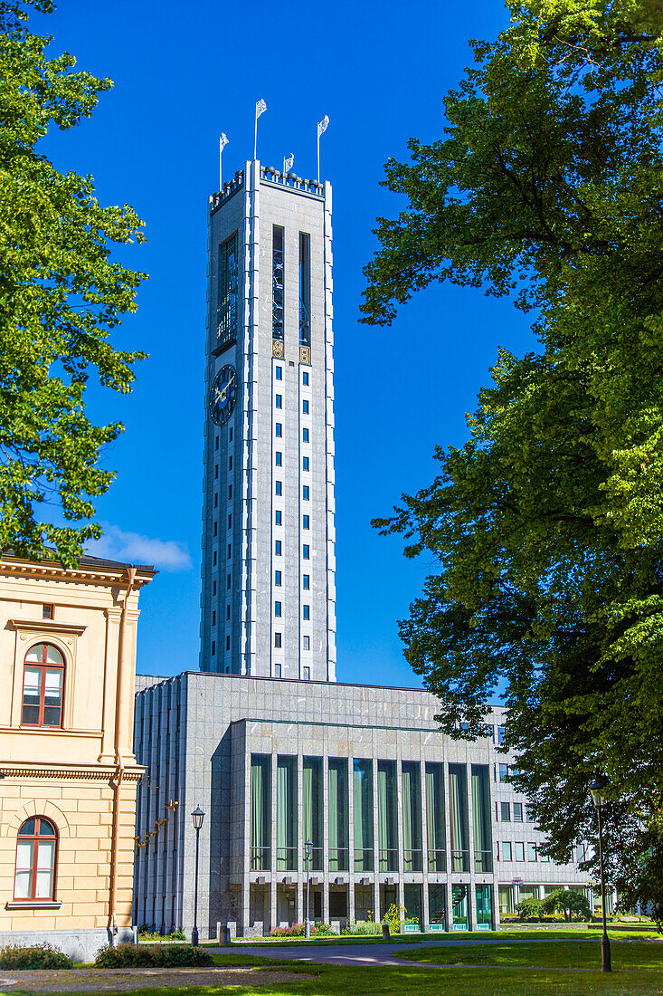 Europe,Scandinavia,Sweden.. Vaestmanland. Vaesteras. City hall