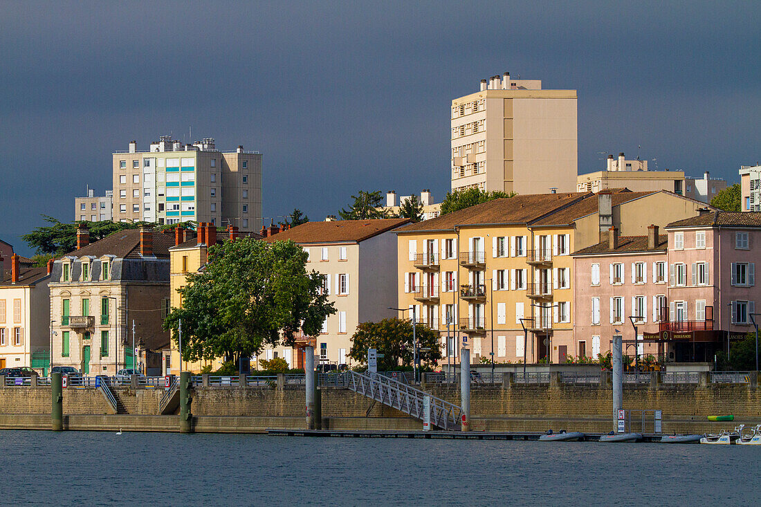 France,Saone-et-Loire,Mâcon. Saone river