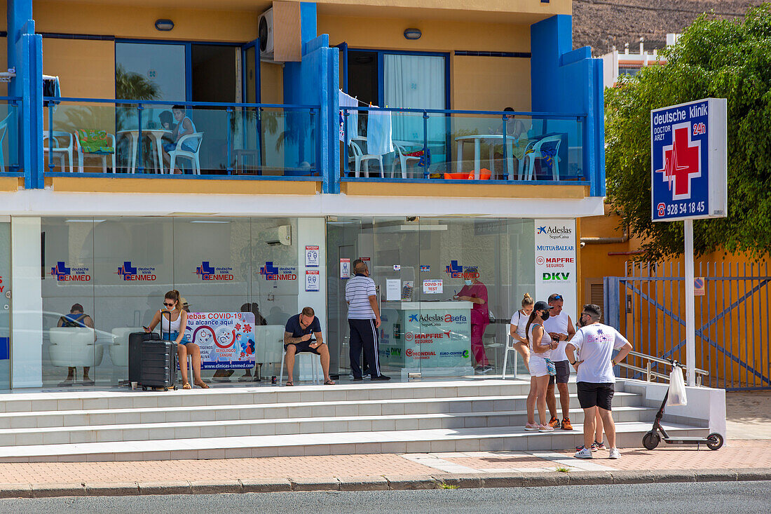 Europe,Spain Canary Islands,Fuerteventura. Morro Jable. Medical Center