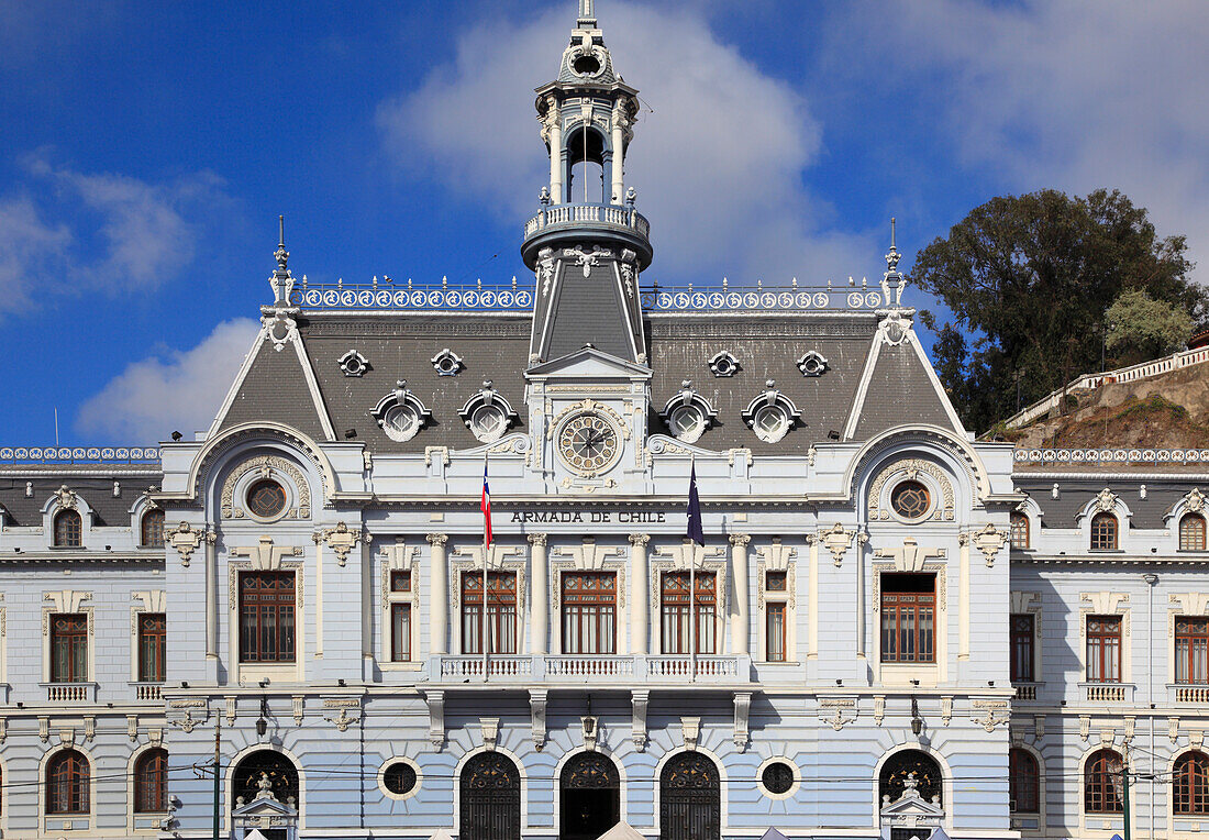 Chile,Valparaiso,Plaza Sotomayor,Ex-Intendance,