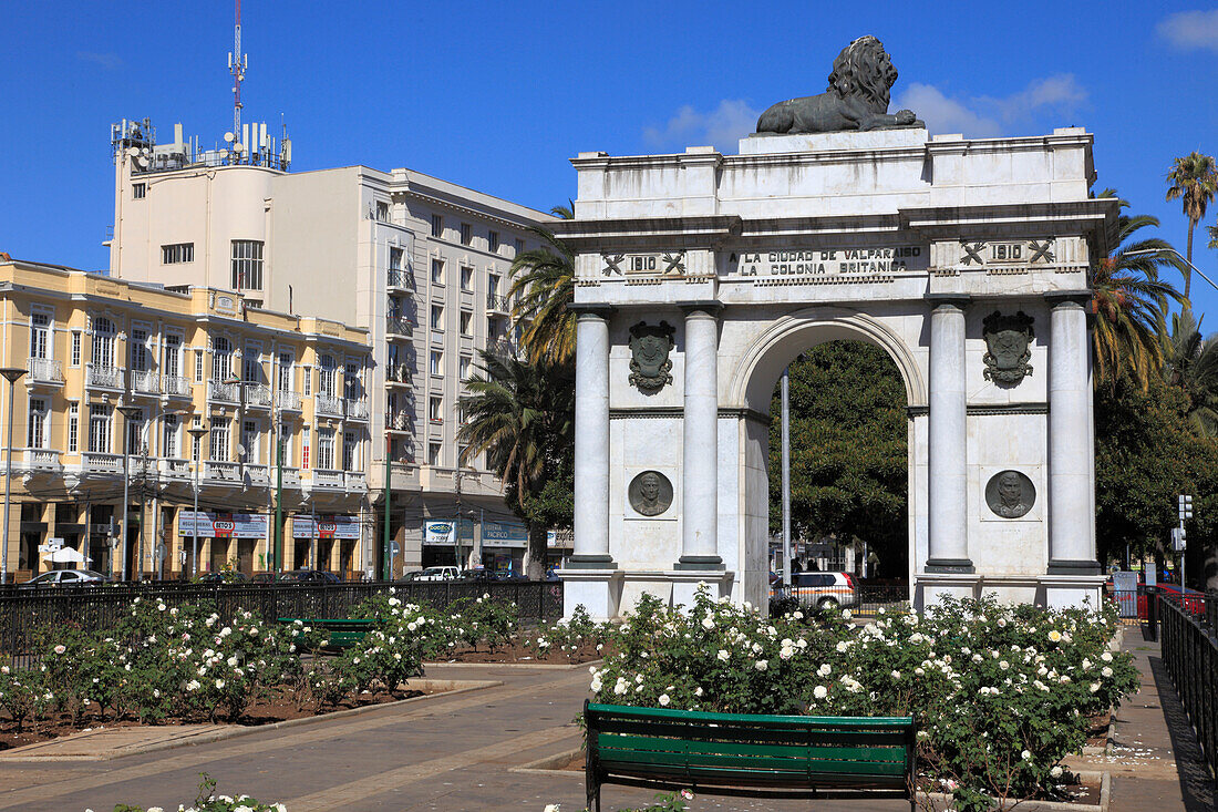 Chile,Valparaiso,Avenida Brasil,British Arch,