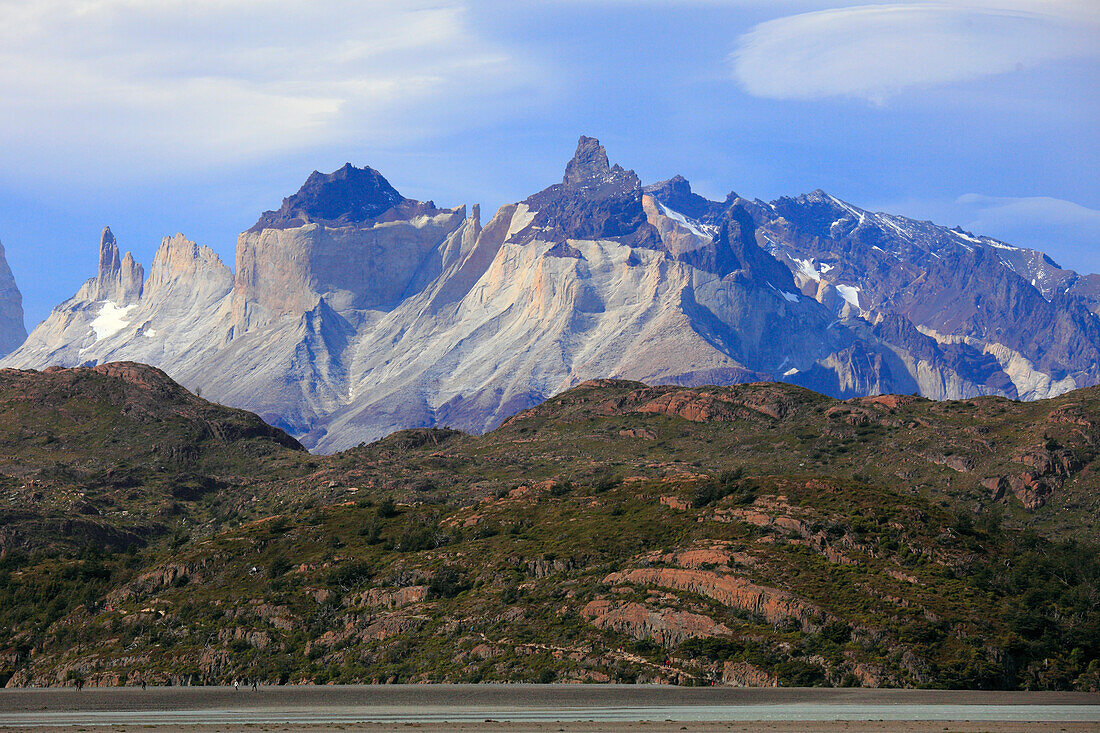 Chile,Magallanes,Torres del Paine,national park,Cuernos del Paine,Lago Grey,